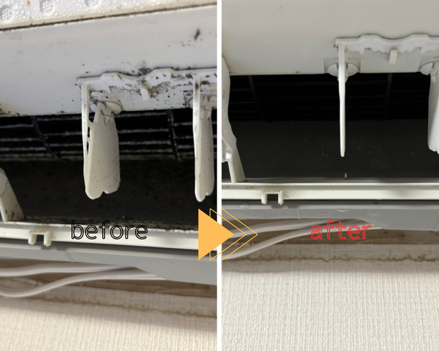 【大阪市中央区でエアコンクリーニング】綺麗な空気で快適生活！次回ご予約もいただきました